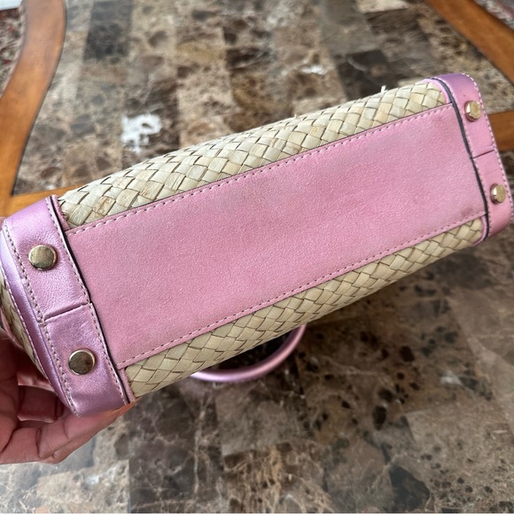 *LAST DAY* Coach Straw Boxy Bag Purse Valentine's Day gift - Picture 4 of 15